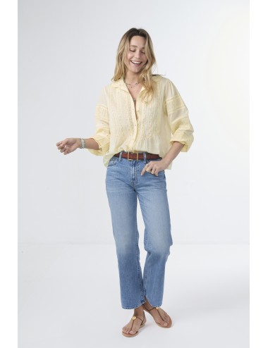 Chemise ROYAN - Jaune