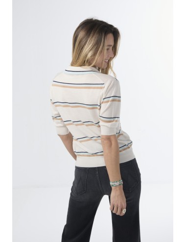 Polo GARROS - Écru