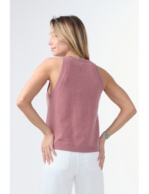 Top DESIREE - Vieux rose