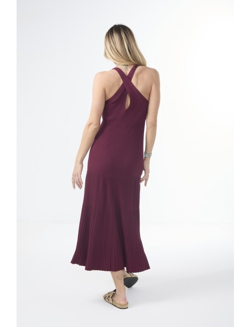 Robe ELOUNA - Bordeaux