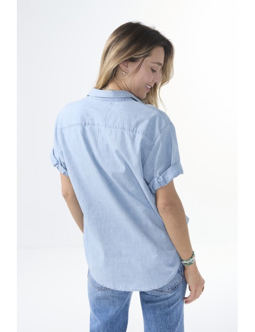 Chemise CHANNING - Dusty Blue