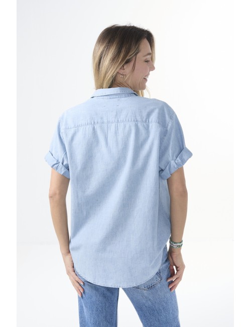 Chemise CHANNING - Dusty Blue