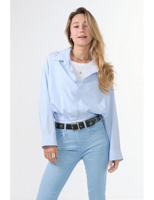Chemise Crossover BUBBLE - EOE Light Blue