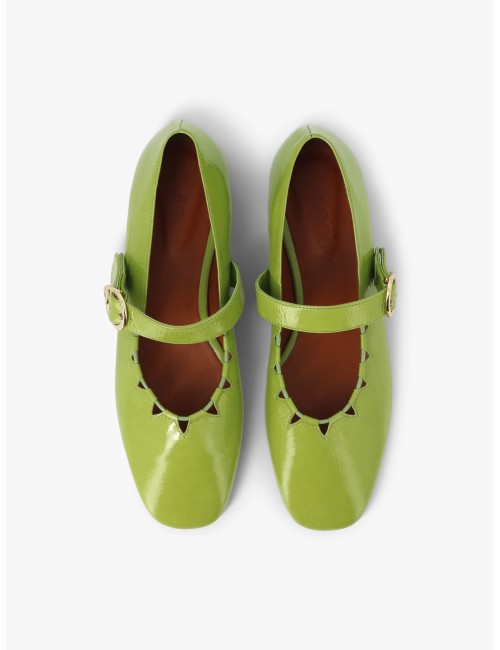 Ballerines GINGER Naplak - Tilleul