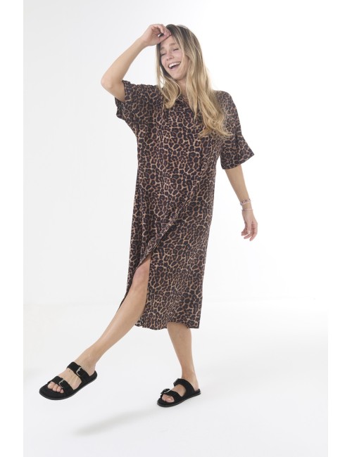 Robe JULIA - Léopard