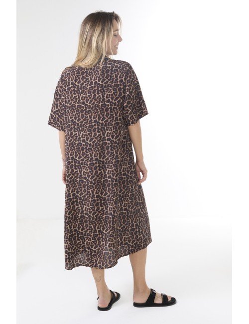 Robe JULIA - Léopard