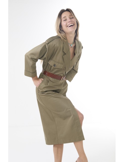 Robe ZELDA - Olive
