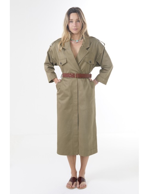 Robe ZELDA - Olive