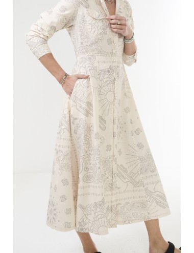 Robe BANDANA - Cream