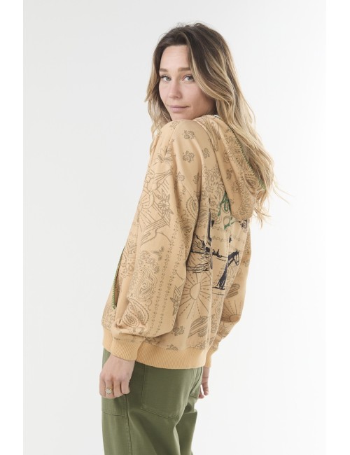 Hoodie - Beige