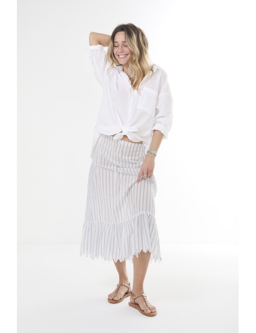 Jupe CAROLINA - Stripe Navy