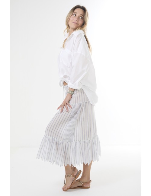 Jupe CAROLINA - Stripe Navy