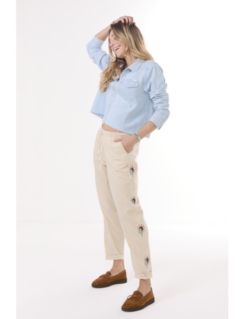 Pantalon NEW TEMESCAL - Sand