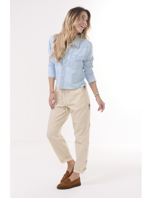 Pantalon NEW TEMESCAL - Sand