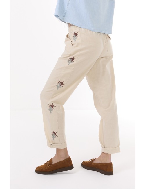 Pantalon NEW TEMESCAL - Sand