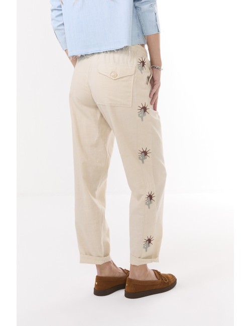 Pantalon NEW TEMESCAL - Sand