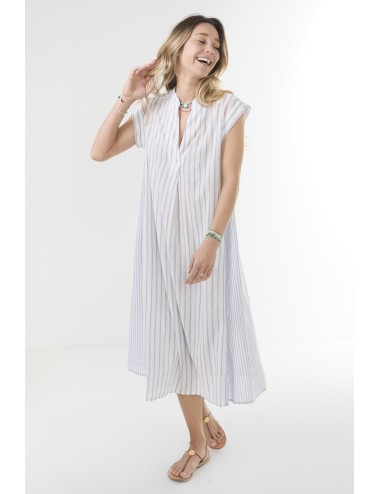 Robe COLFAX - Stripe Navy