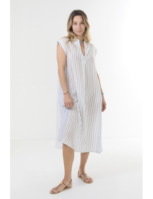 Robe COLFAX - Stripe Navy