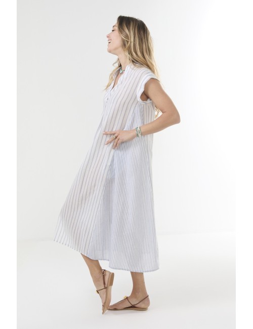 Robe COLFAX - Stripe Navy