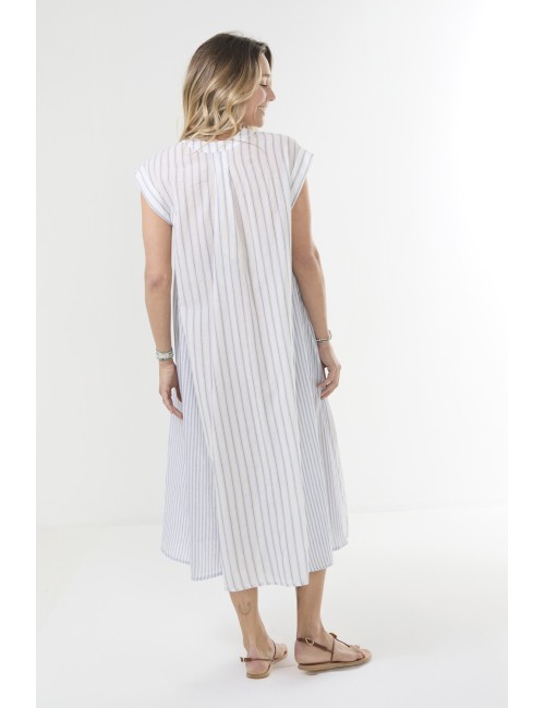 Robe COLFAX - Stripe Navy