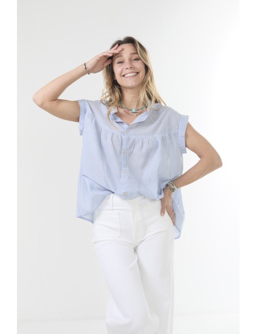 Chemise HELENA - Blue