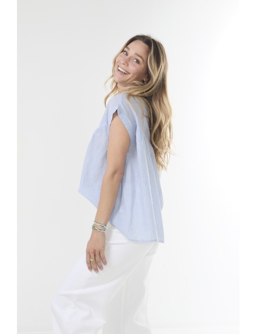 Chemise HELENA - Blue