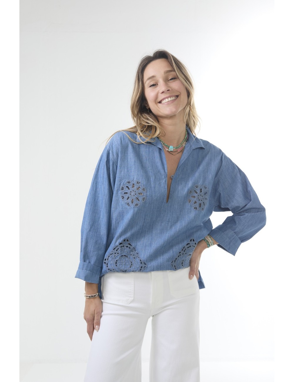 Top GOMORAH - Denim