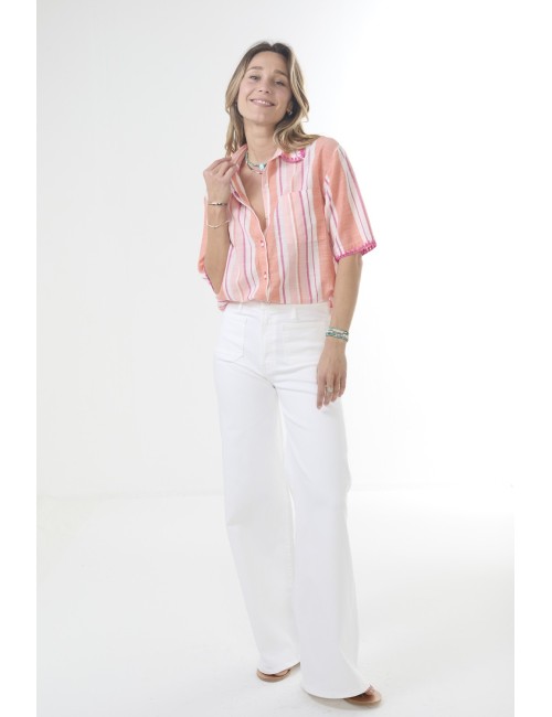 Chemise LAILA - Corail