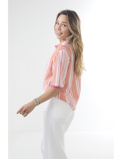 Chemise LAILA - Corail