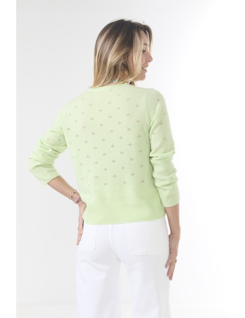 Cardigan JANE POINTELLE - Mint