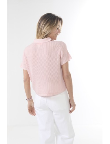 SHRUNKEN Polo Cashmere - Powder