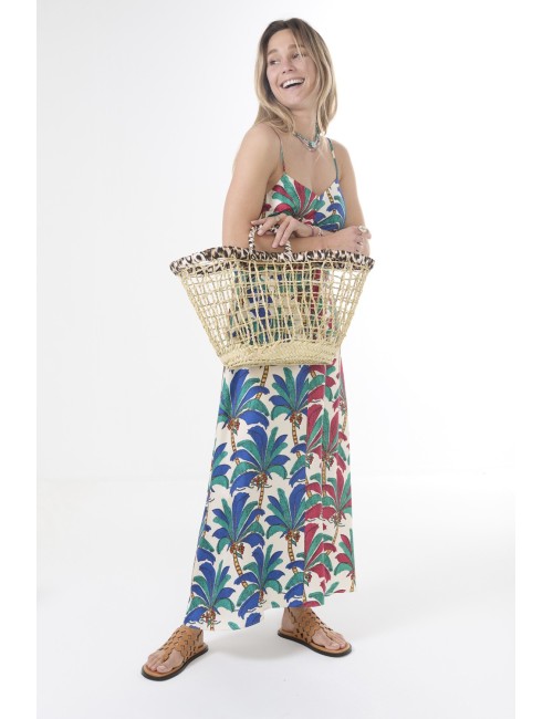 Panier ajouré - Panthère