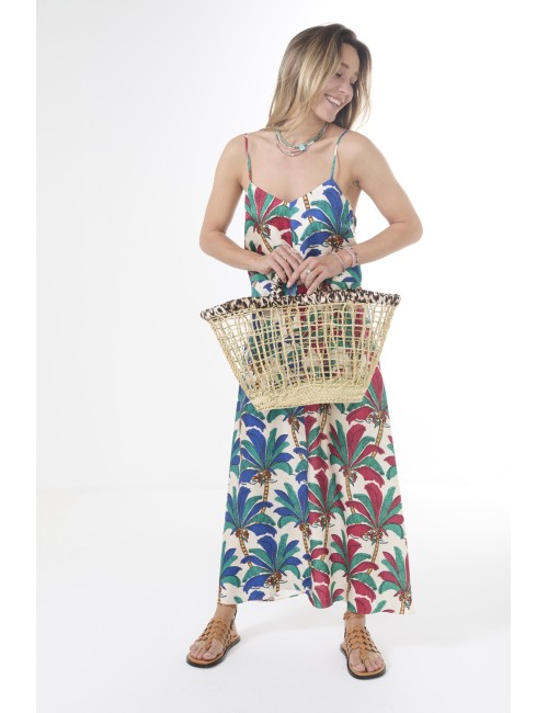 Panier ajouré - Panthère