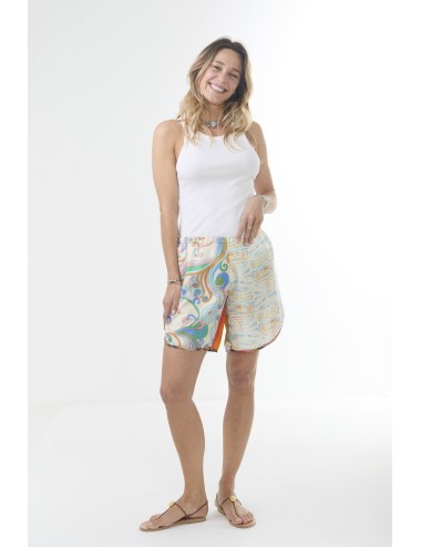 Short TOPANGA - MIX Arabesque Lilas