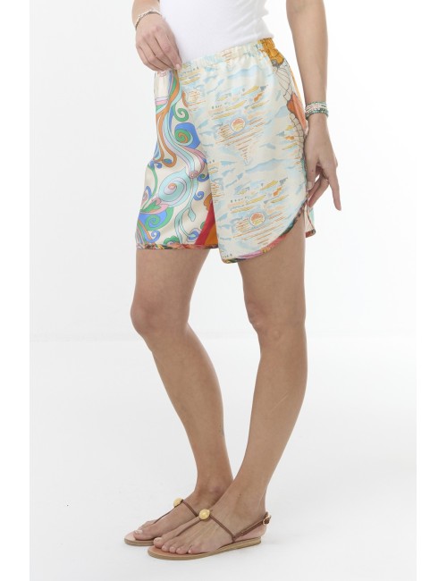 Short TOPANGA - MIX Arabesque Lilas
