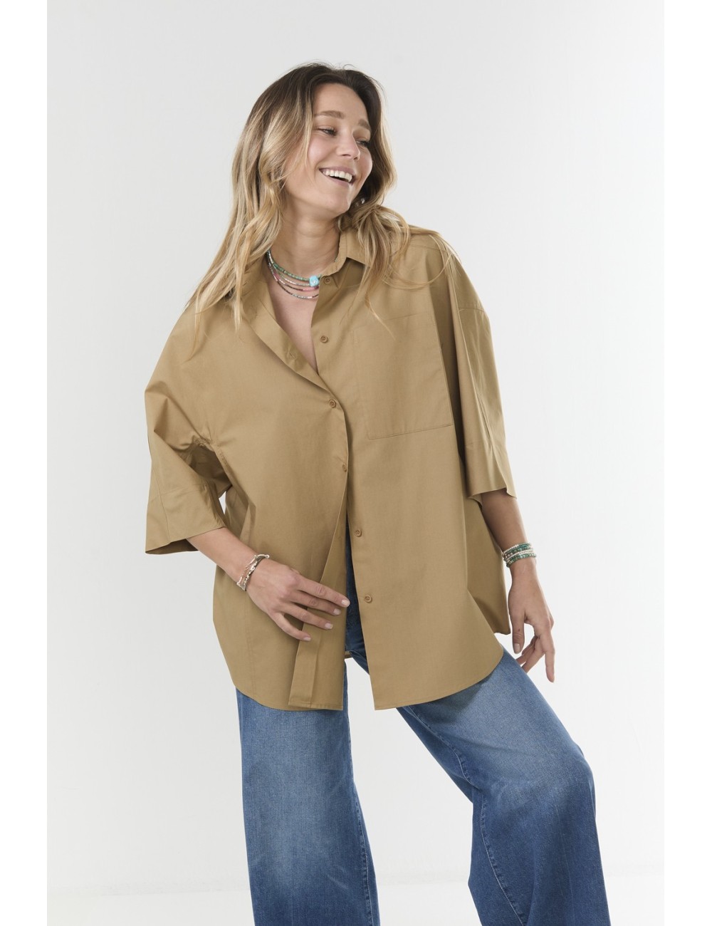 Chemise JI - Beige