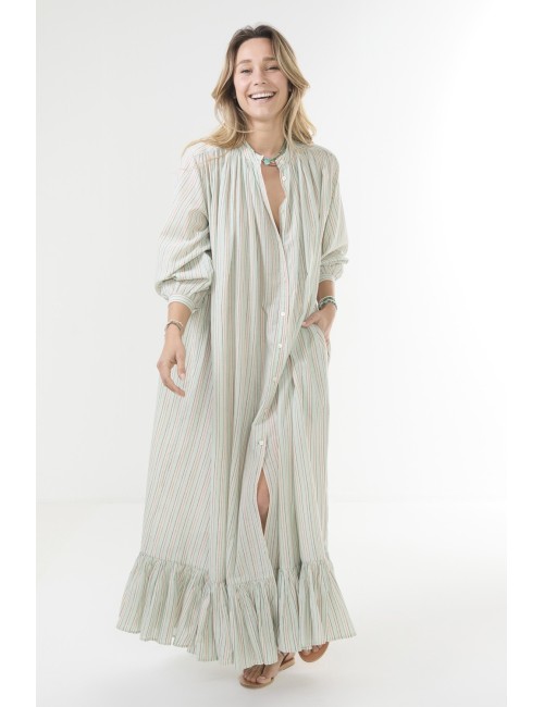 Robe PIPETTE - Turquoise