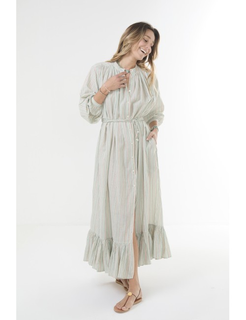 Robe PIPETTE - Turquoise
