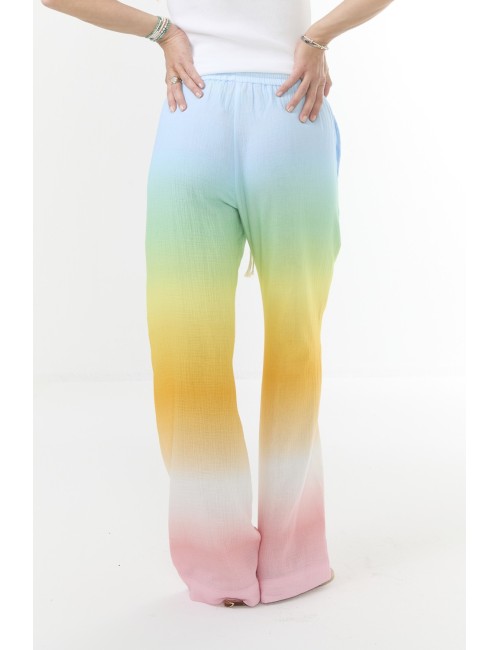 Pantalon CANNAS CHEESECLOTH - Multico