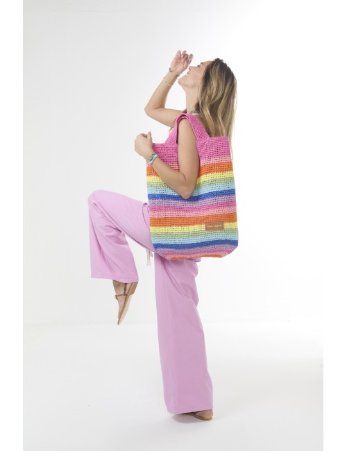 Sac MARIGOLD - Raffia multico