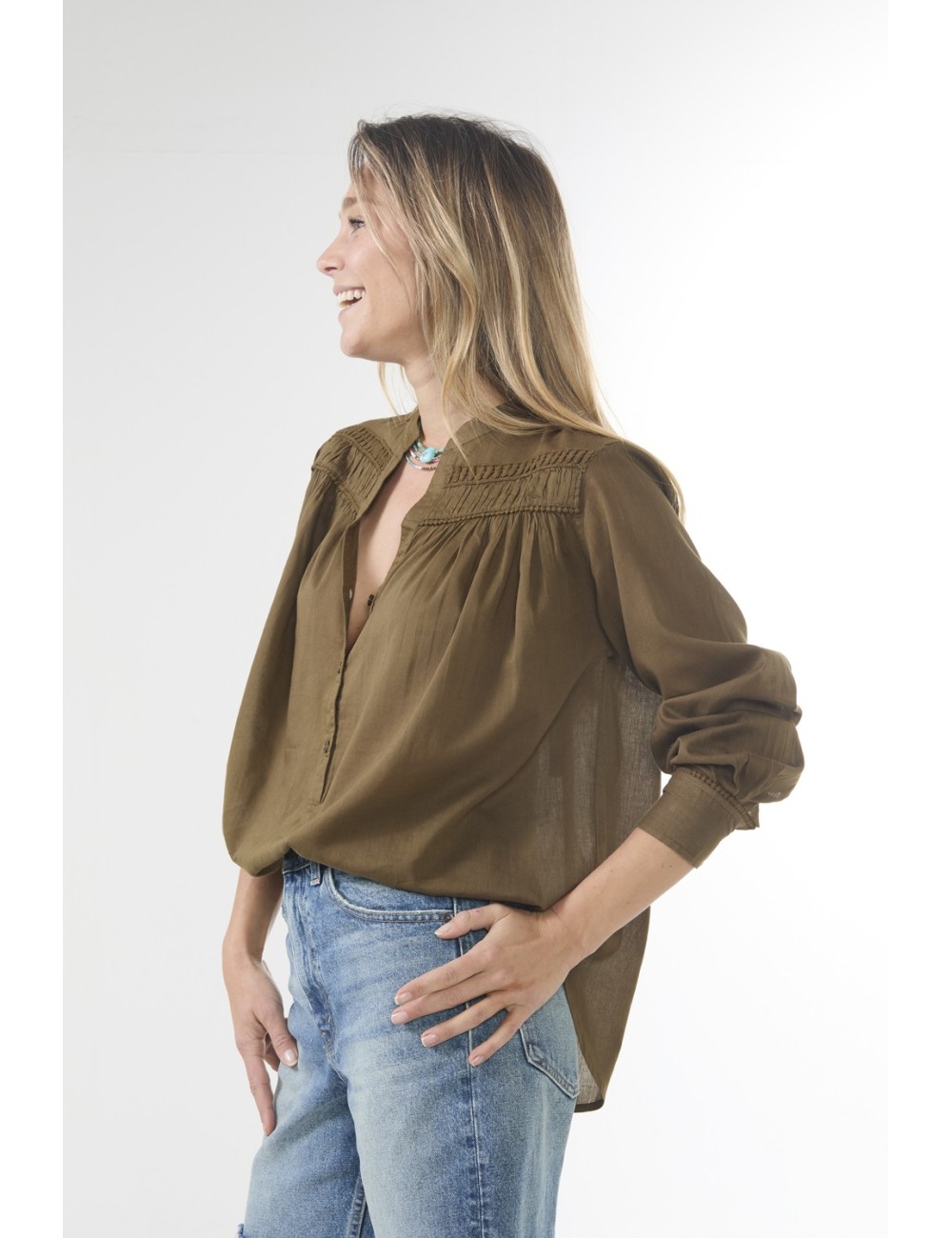 Top CLARYS - Olive