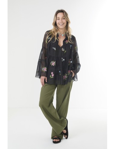 Blouse 1FW-63 - Noir