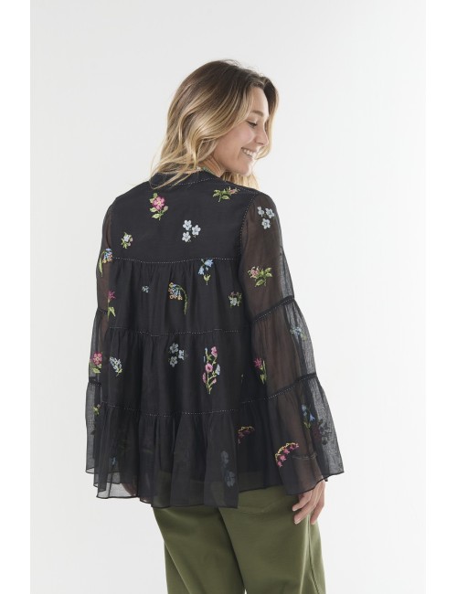 Blouse 1FW-63 - Noir