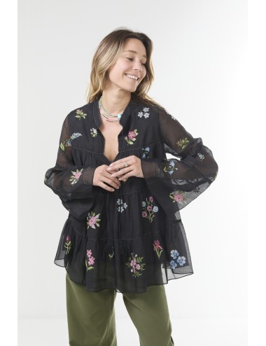 Blouse 1FW-63 - Noir