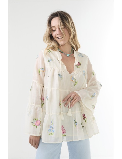 Blouse 1FW-63 - Ivoire