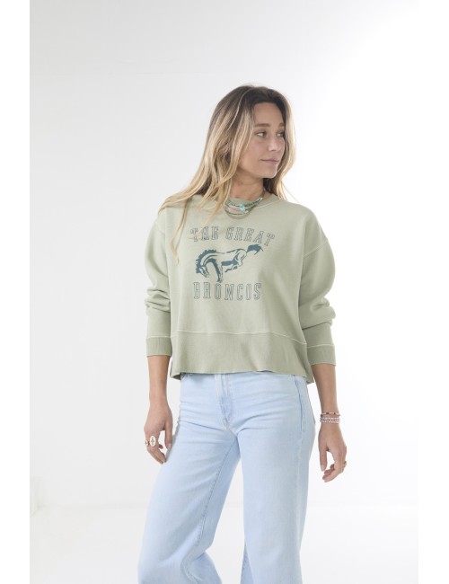 LEAGUE Sweat W/ Bucking Bronco