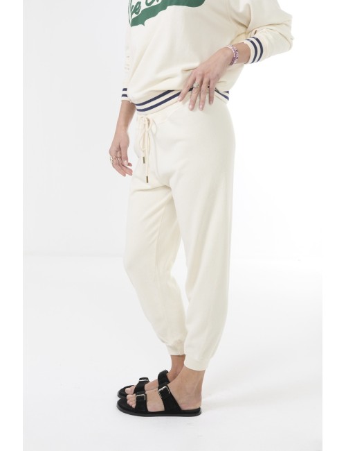 Cropped Sweatpant - Washed white