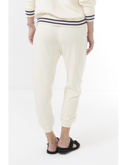 Cropped Sweatpant - Washed white