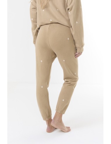 THE STADIUM Sweatpants W/ Daisy Embroidery