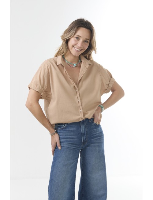 Chemise CHANNING - Hazelnut